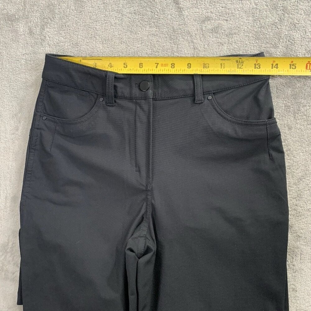 Lululemon Pants Womens 6 City Sleek 5 Pocket High-Rise Black Athletic Casual - Picture 6 of 10
